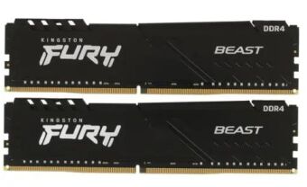   DIMM DDR4-3600 64GB (32GBx2) KF436C18BBK2/64 KINGSTON