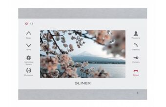 ������� LCD 10" IP DOORPHONE SL-07MHD SILVER/WHITE SLINEX