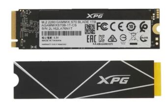 ���������� SSD M.2 2280 1TB AGAMMIXS70B-1T-CS ADATA