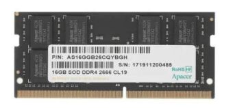 ������ ������ SODIMM 16GB PC21300 DDR4 ES.16G2V.GNH APACER