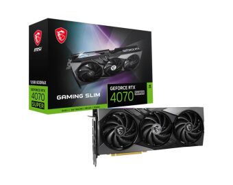 ���������� PCIE16 RTX4070 SUPER 12GB 4070 SUPER 12G GAMING SLIM MSI