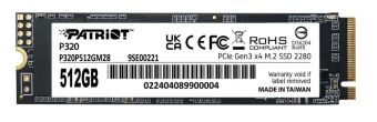���������� SSD M.2 2280 1TB P320 P320P1TBM28 PATRIOT