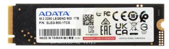 ���������� SSD M.2 2280 1TB NVMe PCIE 4.0 x4 7400/6000 SLEG-900P-1TCS ADATA