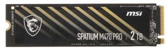 ���������� SSD PCIE 4.0 NVME M.2 2TB SPATIUM M470 PRO 2TB MSI