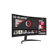  LG 34" 34WR50QK-B 1800R, 21:9, VA, UHD, 5ms, 300cd, 100Hz, HDMI, DP