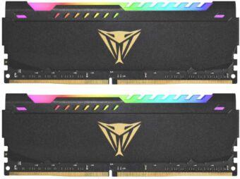 ������ ������ DIMM DDR4-3200 32GB (16GBx2) RGB PVSR432G320C8K PATRIOT