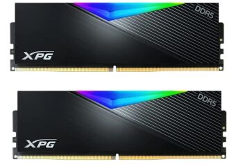 ������ ������ DIMM DDR5-7200 32GB (16GBx2) RGB AX5U7200C3416G-DCLARBK ADATA
