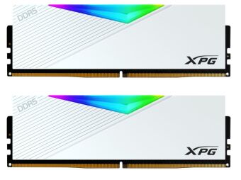 ������ ������ DIMM DDR5-6800 32GB (16GBx2) RGB AX5U6800C3416G-DCLARWH ADATA