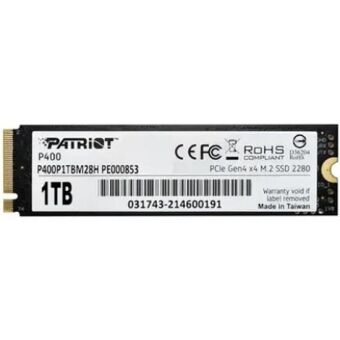 ���������� SSD M.2 2280 1TB P400P1TBM28H PATRIOT
