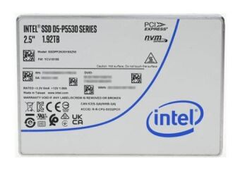 ���������� SSD PCIE 1.92TB TLC D5-P5530 SSDPF2KX019XZN1 INTEL