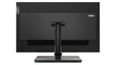  Lenovo 27" P27u-20, 16:9, IPS, UHD, 4ms, 450cd, 60Hz, HDMI, DP, USB, USB-C, 1xThunderbolt, LAN, SPK, HAS