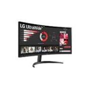 LG 34" 34WR50QK-B 1800R, 21:9, VA, UHD, 5ms, 300cd, 100Hz, HDMI, DP