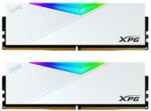 Модуль памяти XPG LANCER RGB 32GB DDR5-6000 AX5U6000C4016G-DCLARWH,CL40, 1.35V K2*16GB RGB WHITE ADATA