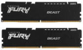������ ������ DIMM DDR5-6400 32GB (16GB�2) RGB KF564C32BBEK2-32 KINGSTON