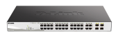 ���������� 24PORT 10/100/1000M T/SFP DGS-1210-28P/F5A D-LINK