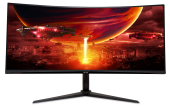 Монитор Acer ED340CUS3bmiipx 34'' 1500R, 21:9, VA, UWQHD, 1/4ms, 250cd, 180Hz, HDMI, 2xDP, SPK