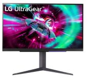  LG 27" 27GR93U-B, 16:9, IPS, UHD, 1ms, 400cd, 144Hz, HDMI, DP, USB, HAS