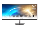 ������� MSI 34" PRO MP341CQ 1500R, 21:9, VA, UWQHD, 1/4ms, 100Hz, 300cd, HDMI, DP, SPK