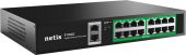 ���������� 16PORT 10/100M 16POE+2XGE+SFP P116GC NETIS