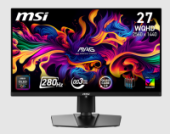 ������� MSI 26,5" MAG 271QP QD-OLED X28, 16:9, QD-OLED, QHD, 0,03ms, 250cd, 280Hz, HDMI, DP, USB-C