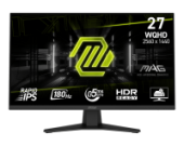 ������� MSI 27" MAG 274QF, 16:9, IPS, QHD, 1ms, 250cd, 180Hz, HDMI, DP