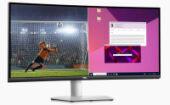 ������� Dell 34" S3423DWC 1800R, 4ms, 21:9, VA, UWQHD, 4ms, 300cd, 100Hz, HDMI, USB, USB-C ,HAS