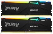 ������ ������ DIMM DDR5-5600 64GB (32GB�2) RGB KF556C40BB2AK2-64 KINGSTON