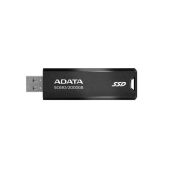 SSD ������� 2TB USB 3.2 BLACK SC610-2000G-CBK/RD ADATA