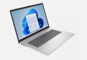 Ноутбук HP 17-cp3005dx 17.3" AMD RYZEN R5-7430U 8/512GB W11H NATURAL SILVER