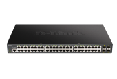 Коммутатор 48PORT 10/100/1000M T/X SFP+ DGS-1250-52XMP/A1A D-LINK