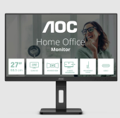 ������� AOC 27" Q27P3CV, 16:9, IPS, QHD, 4ms, 350cd, 75Hz, HDMI, DP in, DP out, USB, USB-C, LAN, SPK, HAS