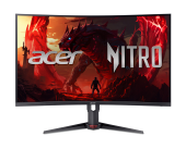 Монитор Acer XZ323QUX2bmiiprx 31,5'' 1000R, 16:9, VA, QHD, 1/5ms, 250cd, 240Hz, HDMI, DP, SPK, HAS